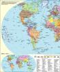 Большая подробная политическая карта мира на русском языке