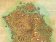 Гайд и секреты The Elder Scrolls Summerset - где найти все Skyshards (небесные осколки) в новом дополнении Карта небесных осколков в сидорин